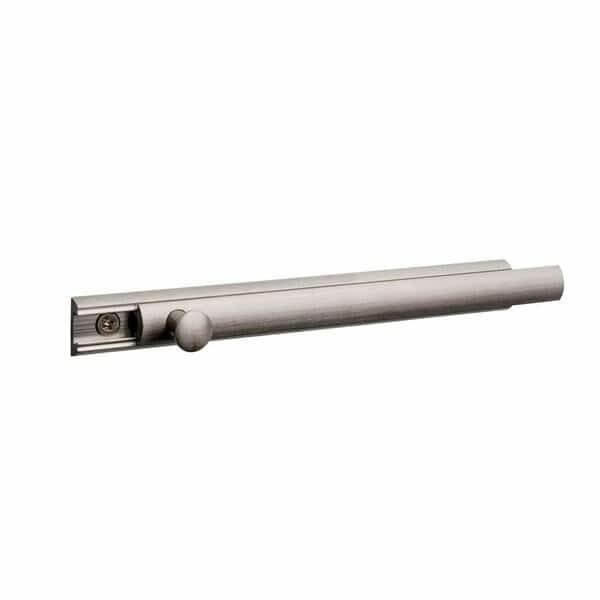 6in Surface Bolt Satin Nickel Finish