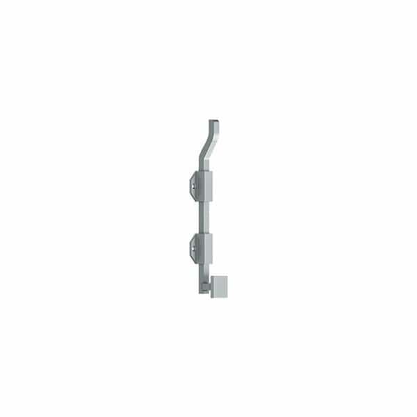 10 Modern Offset Surface Bolt; Heavy Duty; Satin Chrome Finish