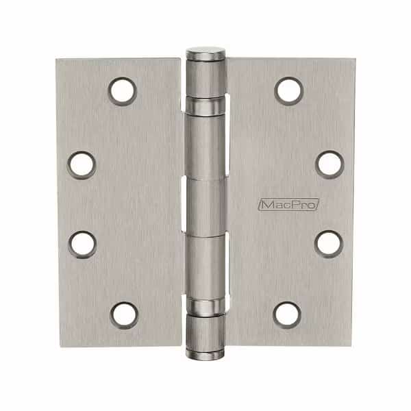 McKinney MacPro 4-1/2inx4-1/2in Standard Weight Five Knuckle Square Corner Ball Bearing Hinge