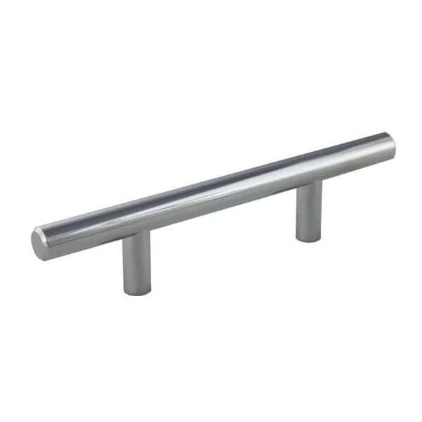 6" Bar Cabinet Pull with 3" Center to Center Polished Chrome Finish