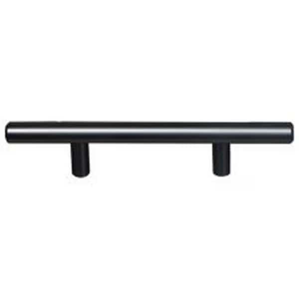 8" Bar Cabinet Pull with 5" Center to Center Dark Pewter Finish