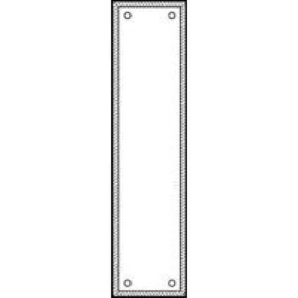 RM5596A10B 3" x 12" Rope Push Plate Oil Rubbed Bronze