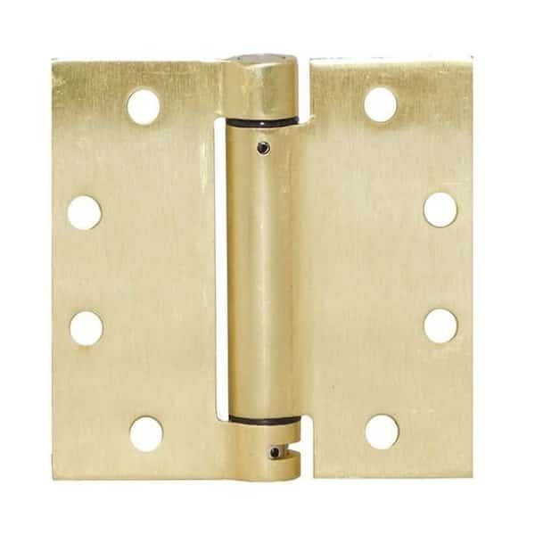Full Mortise 4-1/2" x 4-1/2" Square Corner Standard Weight Template Spring Hinge, Don-Jo, Mfr#: SH74545633