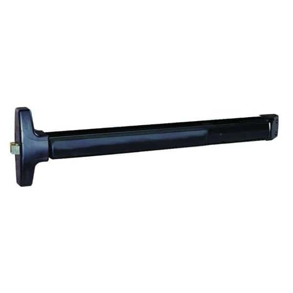 3' Rim Exit Device with 01 Cover Plate Trim and Hex Dogging