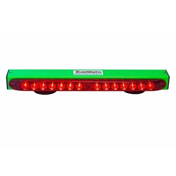 22in LITHIUM POWERED GREEN WIRELESS TOW LIGHT 4-PIN ROUND