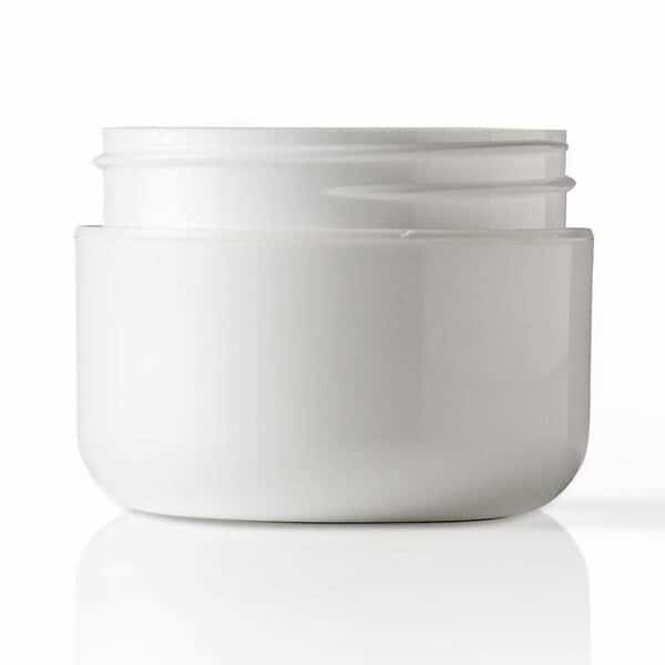 1 Oz P/P Out P/P In Double Wall Jar White, Round, 53-400, Round Base, Tricorbraun, Mfr#: 020670
