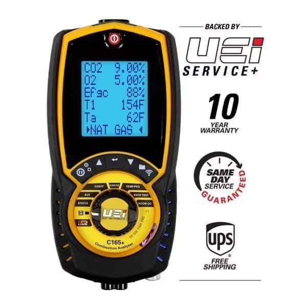 RESIDENTIAL/COMMERCIAL COMBUSTION ANALYZER KIT W/PRINTER