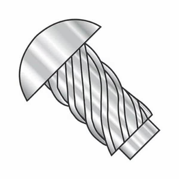 Round U-Bolt, Plain 18-8 Stainless Steel