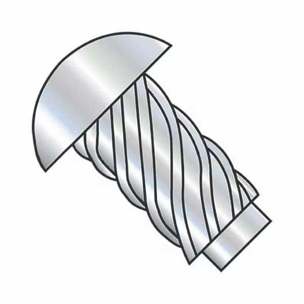 Round U-Bolt, Zinc Plated Steel