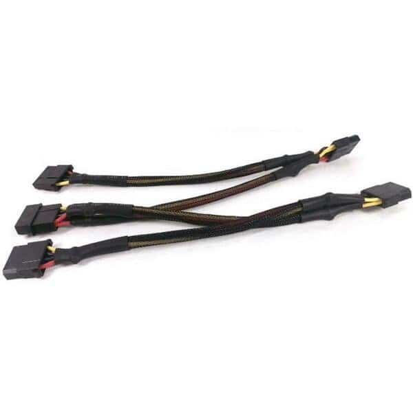 Molex Quad Splitter Cable- Total 36 in. Long