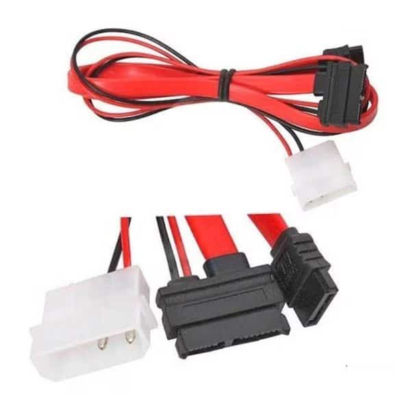 Works 22-100-30 6-Pin & 7-Pin Cable Adapter; Molex 4-Pin Power; 24.5 & 13.75 in. Long