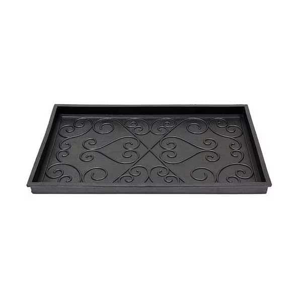 Mintueman-Achla  Scrollwork Rubber Boot Tray; Small