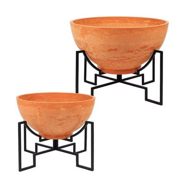 Jane II Plant Stand; Terracotta