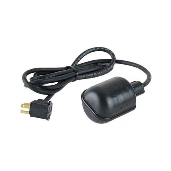 115V 1 by 2 HP Wayne Plastic Tethered Float Switch