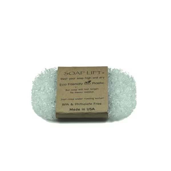 Soap Lift 9471178 0.25 x 4.5 x 3 in. Bio Plastic Bar Soap Saver - Crystal