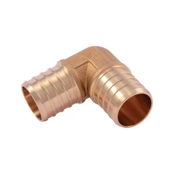 Push to Connect 1 in. Barb x 1 in. Dia. PEX 90 Degree Elbow