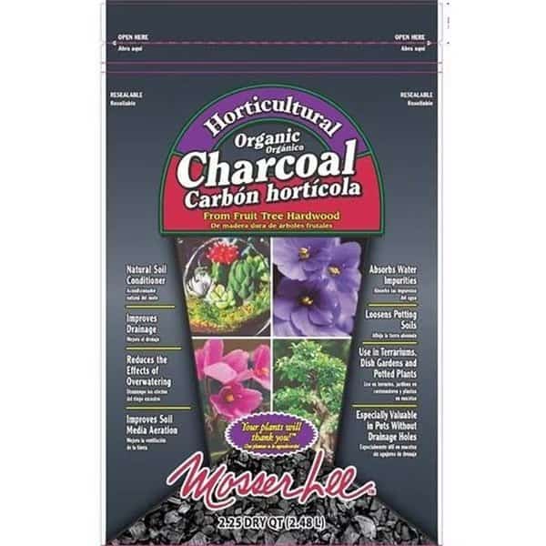 Mosser Lee 7584311 Black Organic Charcoal Soil Conditioner  2.25 Quart  Dry