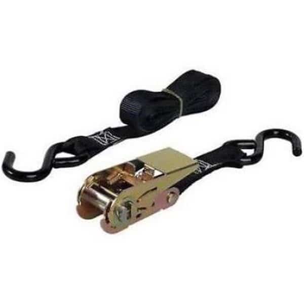 10 ft. Ratchet Tie Down, Black