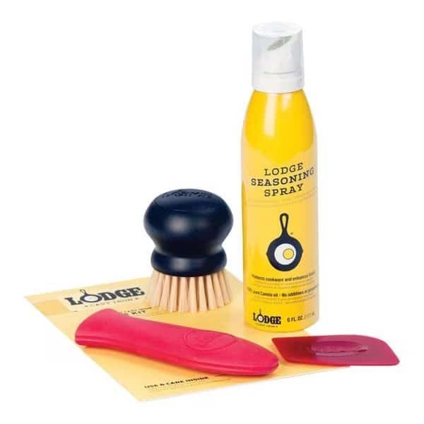 Lodge Seasoned Cast Iron Care Kit