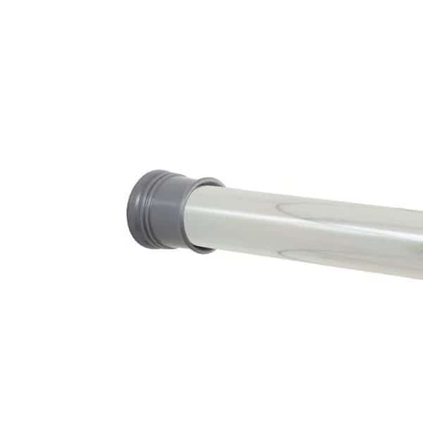 Zenna Home 6409833 86 in. Tension Rod; Chrome & Silver