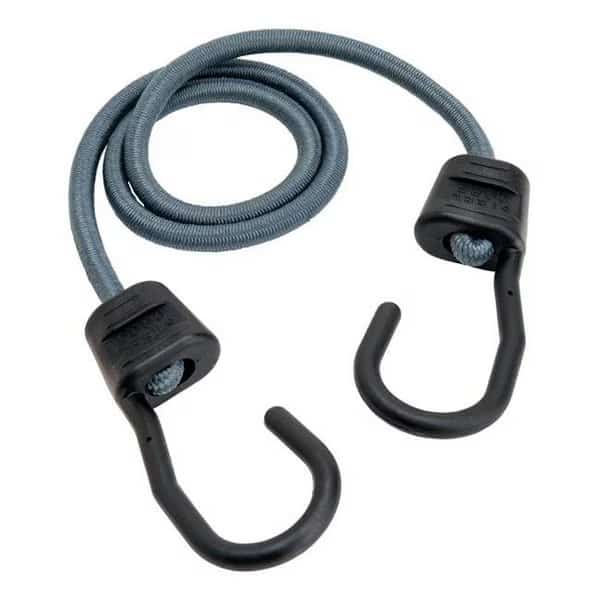 Ultra Gray Bungee Cord; 32 x 0.374 in. - Case of 10