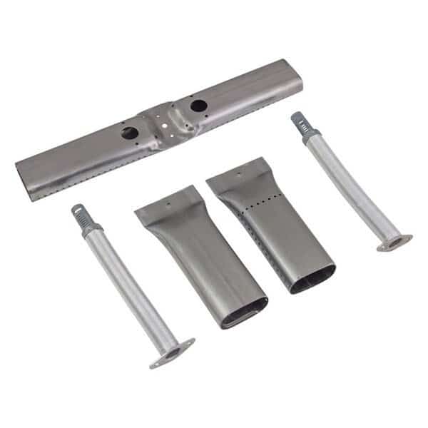 Stainless Steel Grill BurnerSilver 13.88 x 3.11 x 2.64 in.