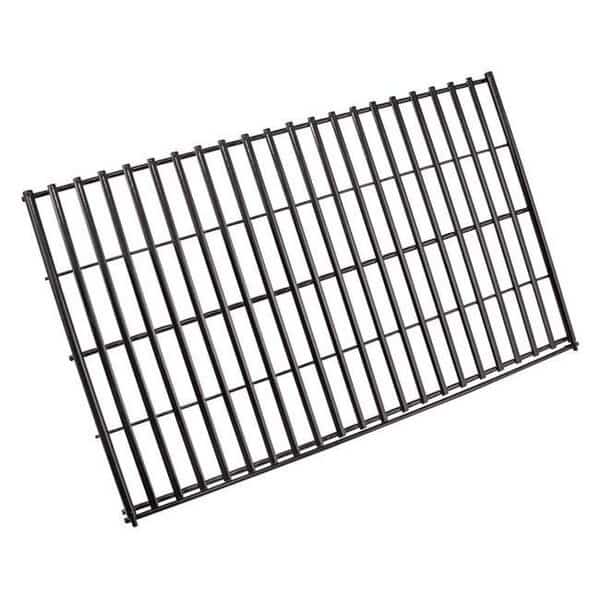 Pro-Sear Steel Porcelain Grill Grate; Black - 21.5 x 13.75 x 0.63 in.