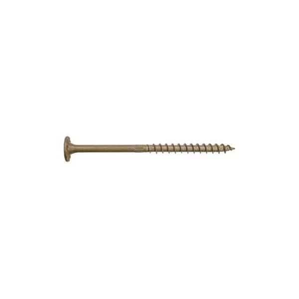 Simpson Strong-Tie 5000151 Strong-Drive No. 5 x 8 in. Star Low Profile Head Double-Barrier Coating Stainless Steel Screws; Tan - Pack of 50, Simpson Strong-Tie, Mfr#: 5000151