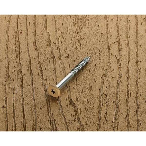 Starborn 5001366 Deckfast No. 9 x 1.87 in. Star Pan Head Epoxy Coated Stainless Steel Fascia Screws
