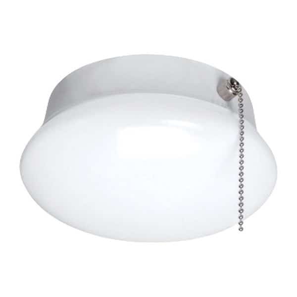 3.54 x 7 in. LED Ceiling Spin Light, White
