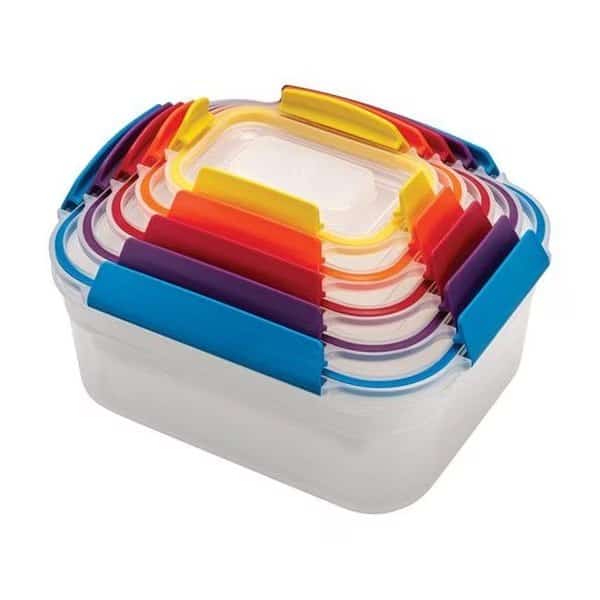 Joseph Joseph 6815591 Nest 101 oz Food Storage Container Set; Assorted Color