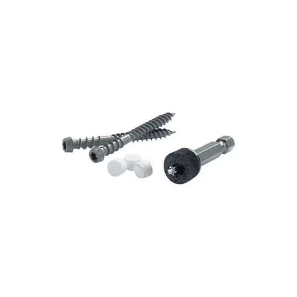 Cortex No. 9 x 2 in. Square Head Carbon Steel Trim Screw; 375 Per Box