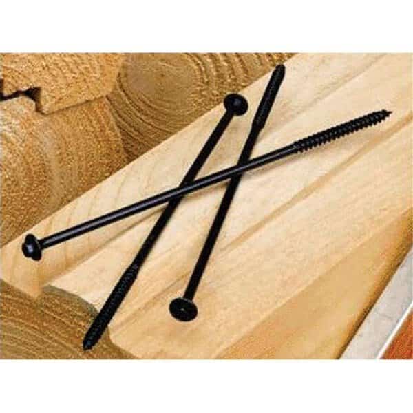 No.14 Hex Head Epoxy Carbon Steel Wood Screws; 250 Piece