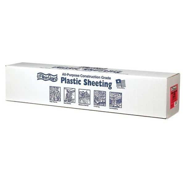Berry Plastics 53489 6 mil x 6 x 100 ft. Plastic Sheeting - Black