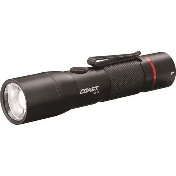 340 Lumen CR123 Battery LED Rechargeable FlashlightBlack
