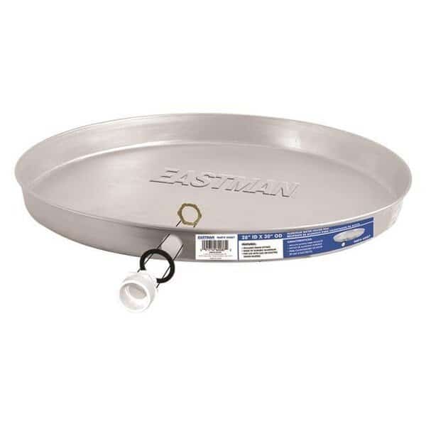 Eastman 4000427 2.75 in. Aluminum Water Heater Pan