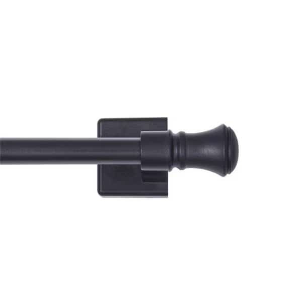 Kenney 6005894 16 x 28 in. Cameron Magnet Cafe Rod; Black