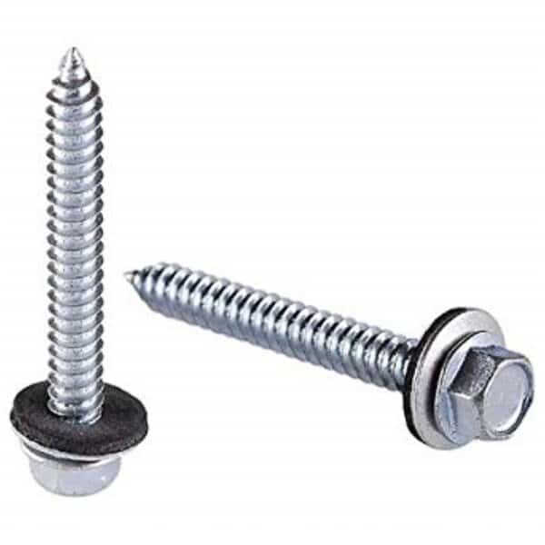 No. 9 x 2 in. 1 lbs Pro-Twist Hex Hex Head Sheet Metal Screws, Tinkertools, Mfr#: TI2188244