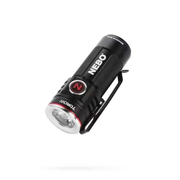 Torchy RC 1000 Lumens Black LED Rechargeable Flashlight