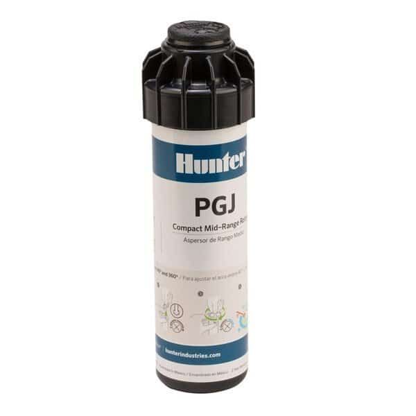 3.93 in. PGJ Adjustable Rotor Pop-Up Sprinkler for 1963 sq. ft. Area - Black