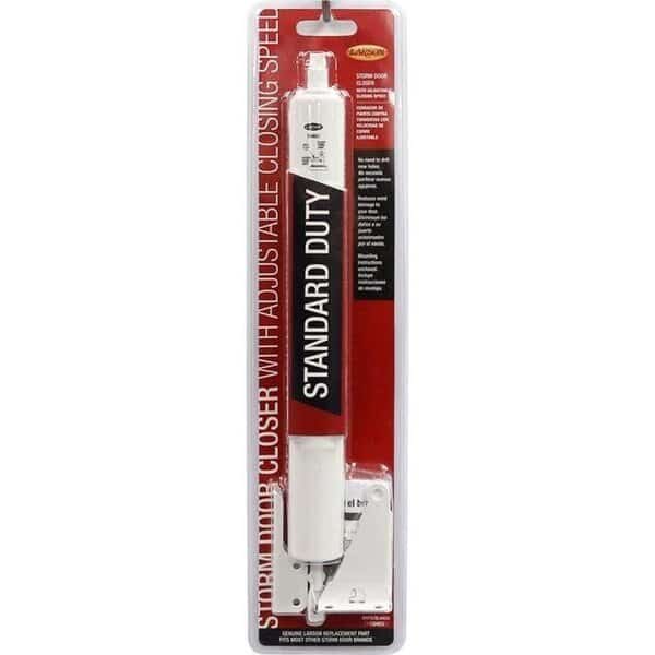 Larson 5035245 Grade-4 Standard Duty Aluminum Pneumatic Door Closer; White