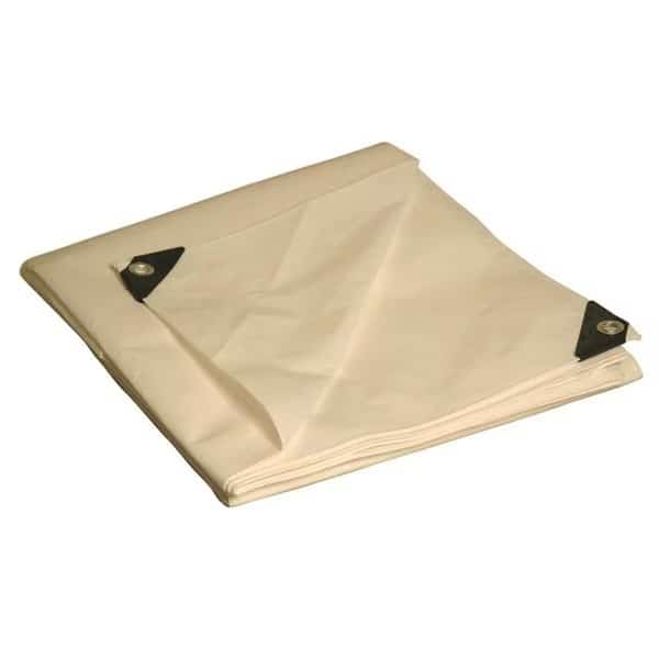Heavy Duty Tarp, White, Polyethylene