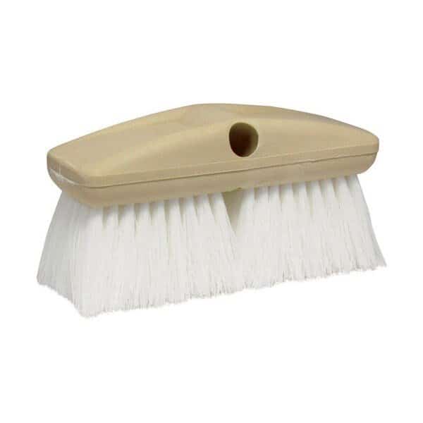8 in. White Brush Scrub