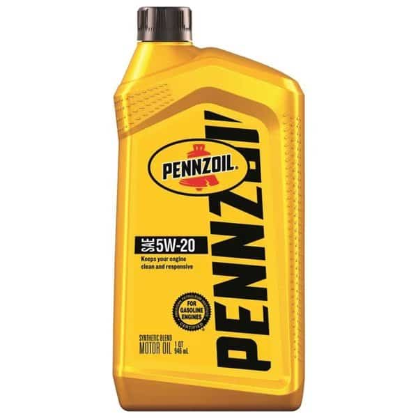 1 qt. 5W20 Pennzoil Motor Oil