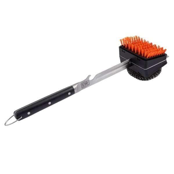 4.75 in. Grill Brush with Scraper