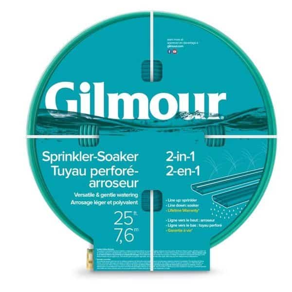 0.62 in. x 25 ft. Sprinkler & Soaker Hose, Green