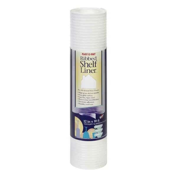 SPM-110W 12 in. x 10 ft. Liner Shelf - White