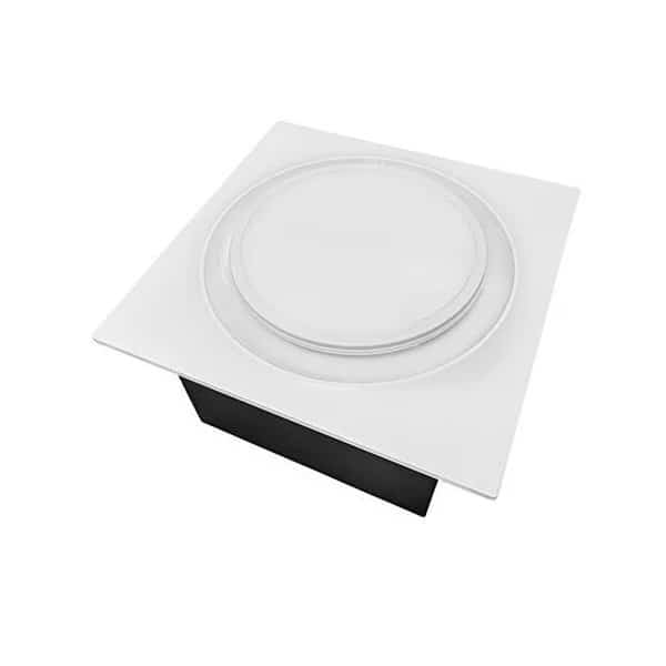 Aero Pure ABF110L6W 110 CFM Quiet Energy Star Bathroom Fan with LED Light & Night Light - White