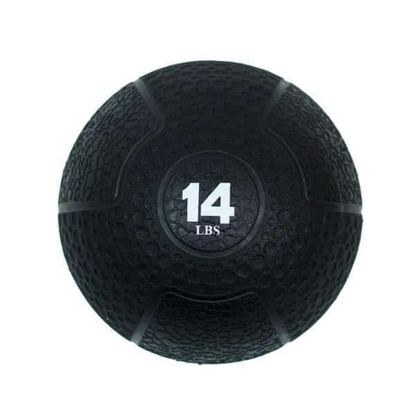 14 lbs Aeromat Elite Wall Exercises Ball, Black