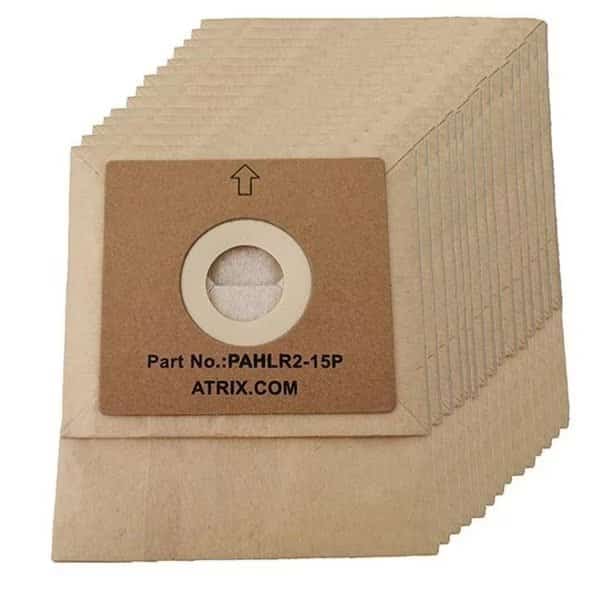 Atrix PAHLR2-15P Lil Red Vacuum Paper Filter Bags - Pack of 15, Atrix, Mfr#: PAHLR2-15P